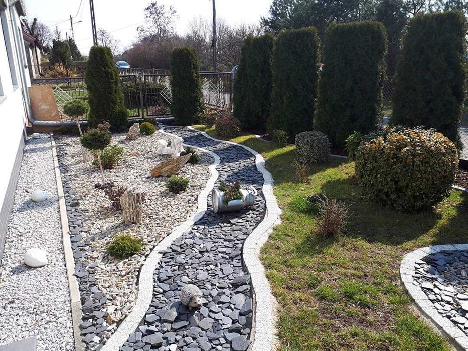 Kora kamienna czarna premium antracytowa kamień naturalny 1T z dostawą