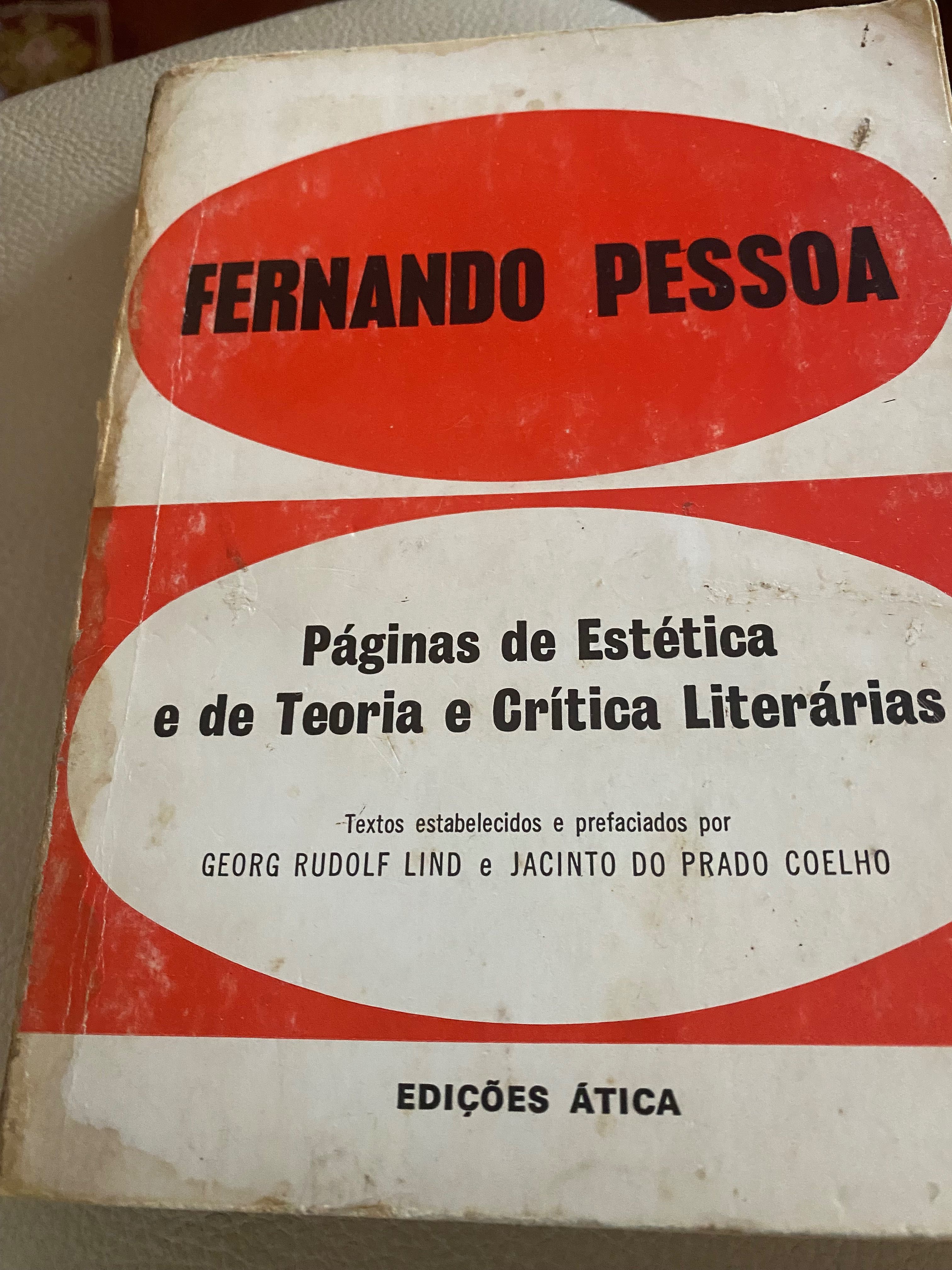 Livro raro Fernando Pessoa