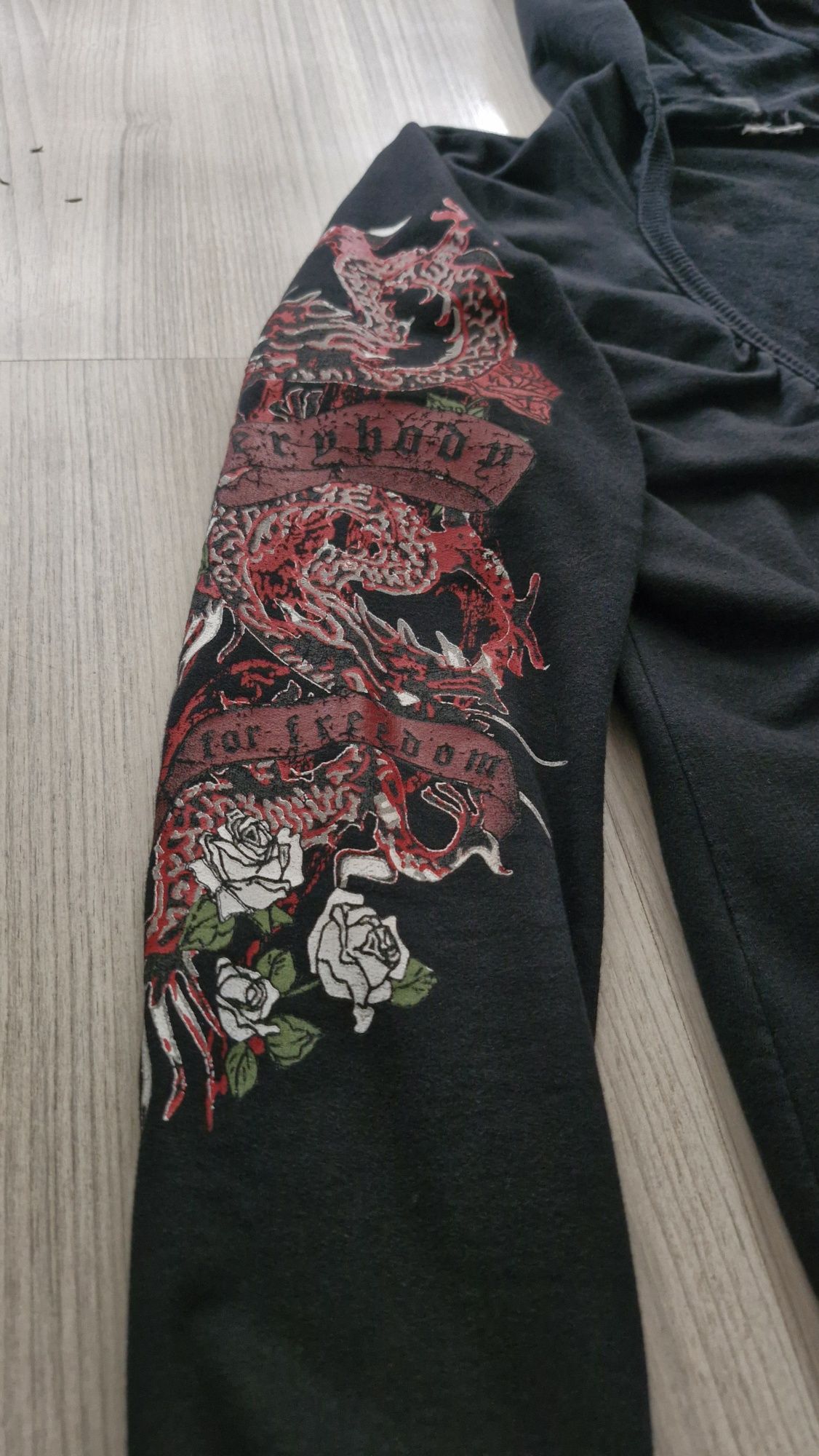 Rockowa bluza rozm S, gothic, emo