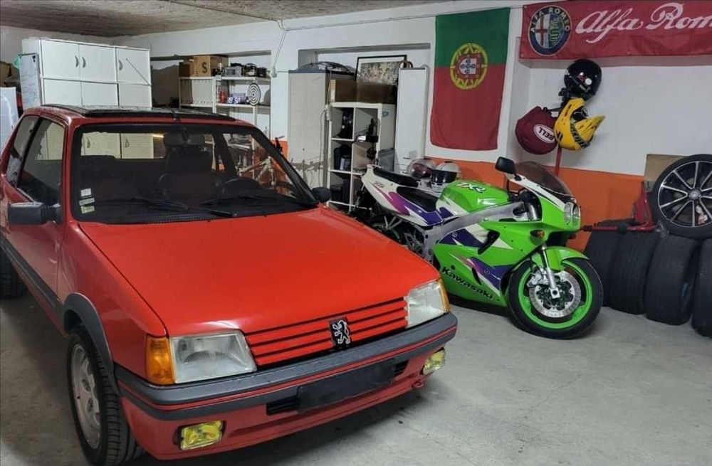 Peugeot 205 GTI 1.6 - nacional de 1989, original e impecável