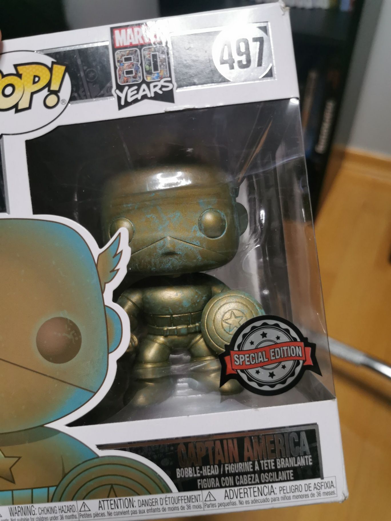 Kapitan Ameryka funko pop SPECIAL EDITION