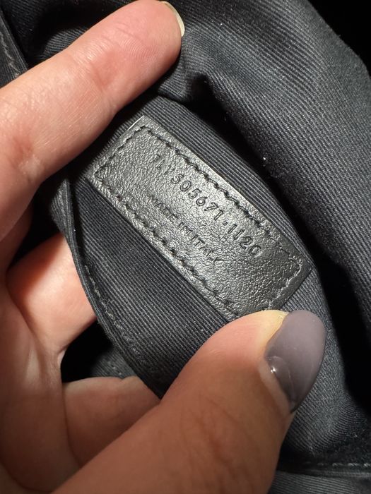 Сумка на пояс бананка Saint Laurent Marsupio