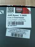 Procesor AMD RYZEN 5 2600 AM4 z USA wraz z oryginalnym chłodzeniem