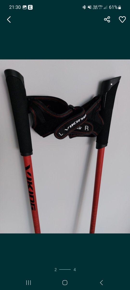 Kijki Viking Pro Trainer do nordic walking, 115cm.