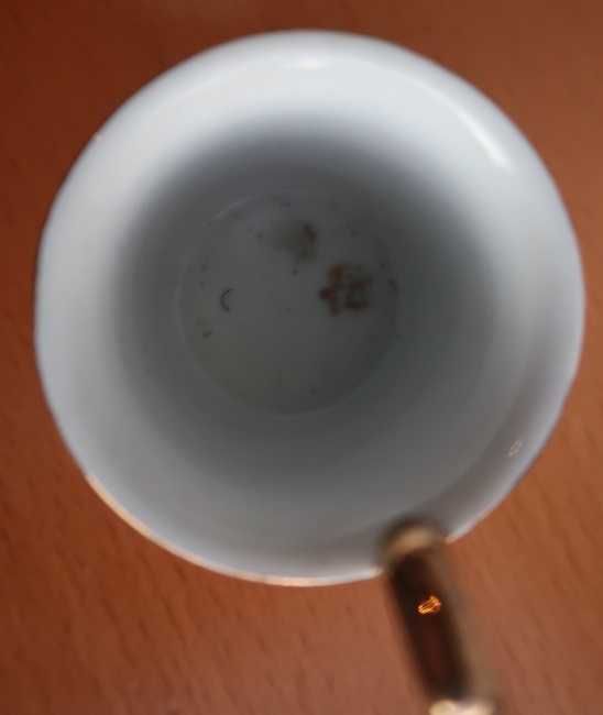 2 taças porcelana chinesa moderna