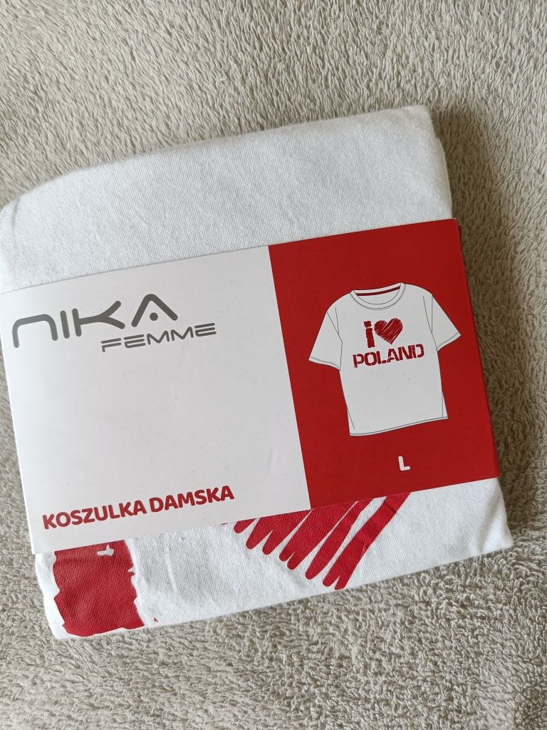 Nowa koszulka i love Poland