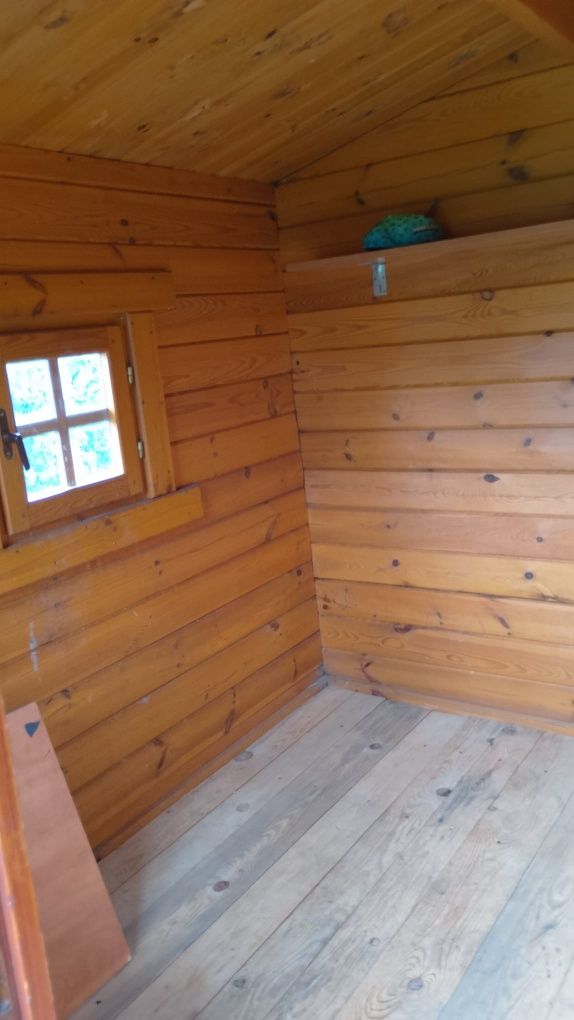 Piękny domek dla dzieci sauna altanka domek letniskowy