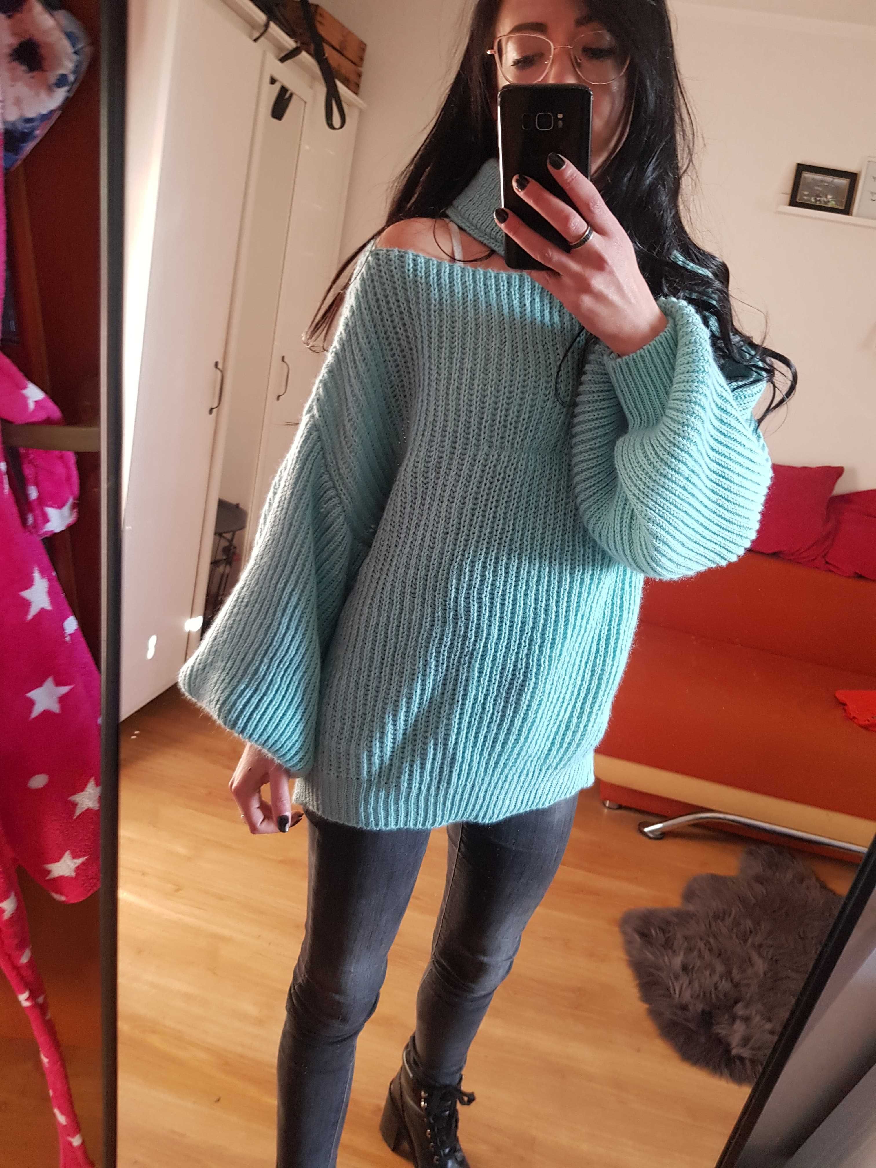 Sweter zimowy nowy
