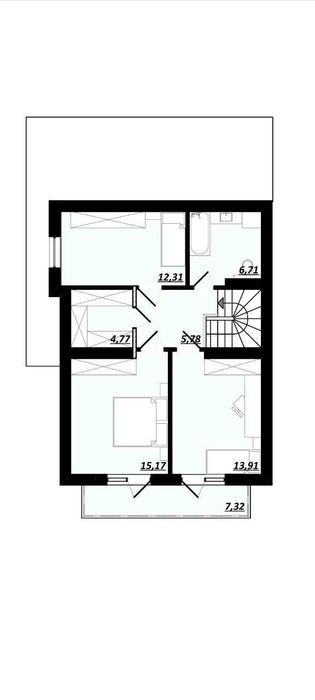 Продається особняк в містечку закритого типу.