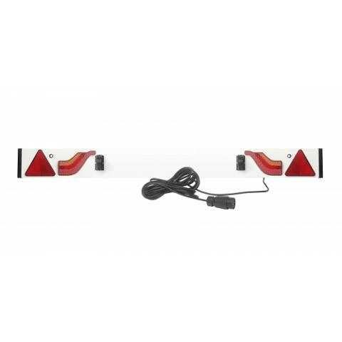 Zestaw lamp belka PCV 1400 mm do oświetlenie przyczepy lawety pojazdu