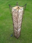 Lampa stojąca ażurowa 117cm, na 3 żarowki.