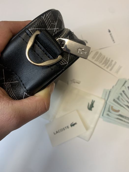 ЛАКОС ТА ЛА КОСЕ LACOSTE / месенджер/чорна