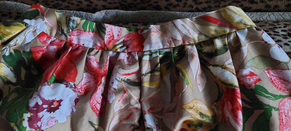 Бавовняна спідниця.