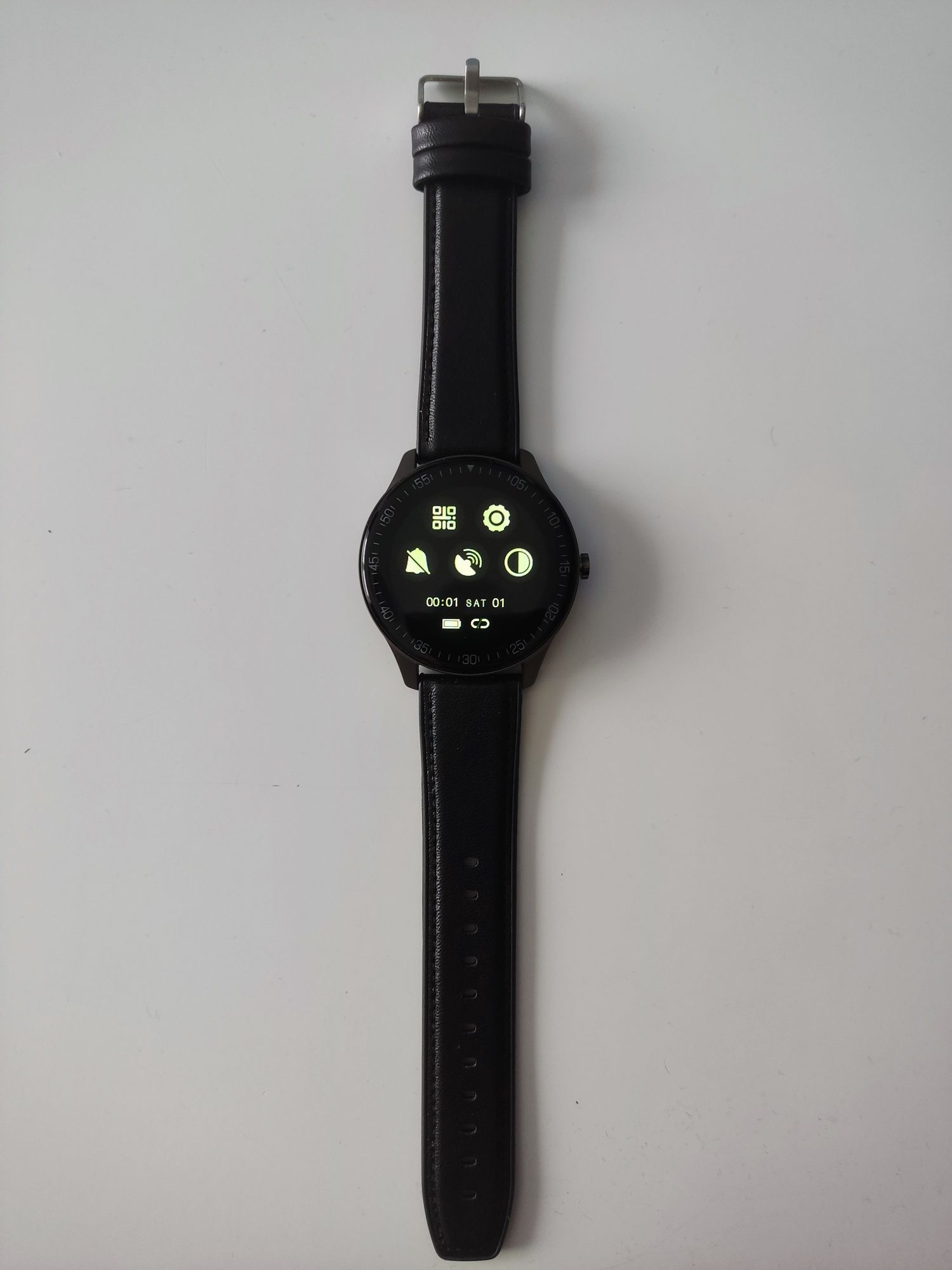 NOWY smartwatch zegarek ciśnieniomierz EKG powiadomienia MENU PL