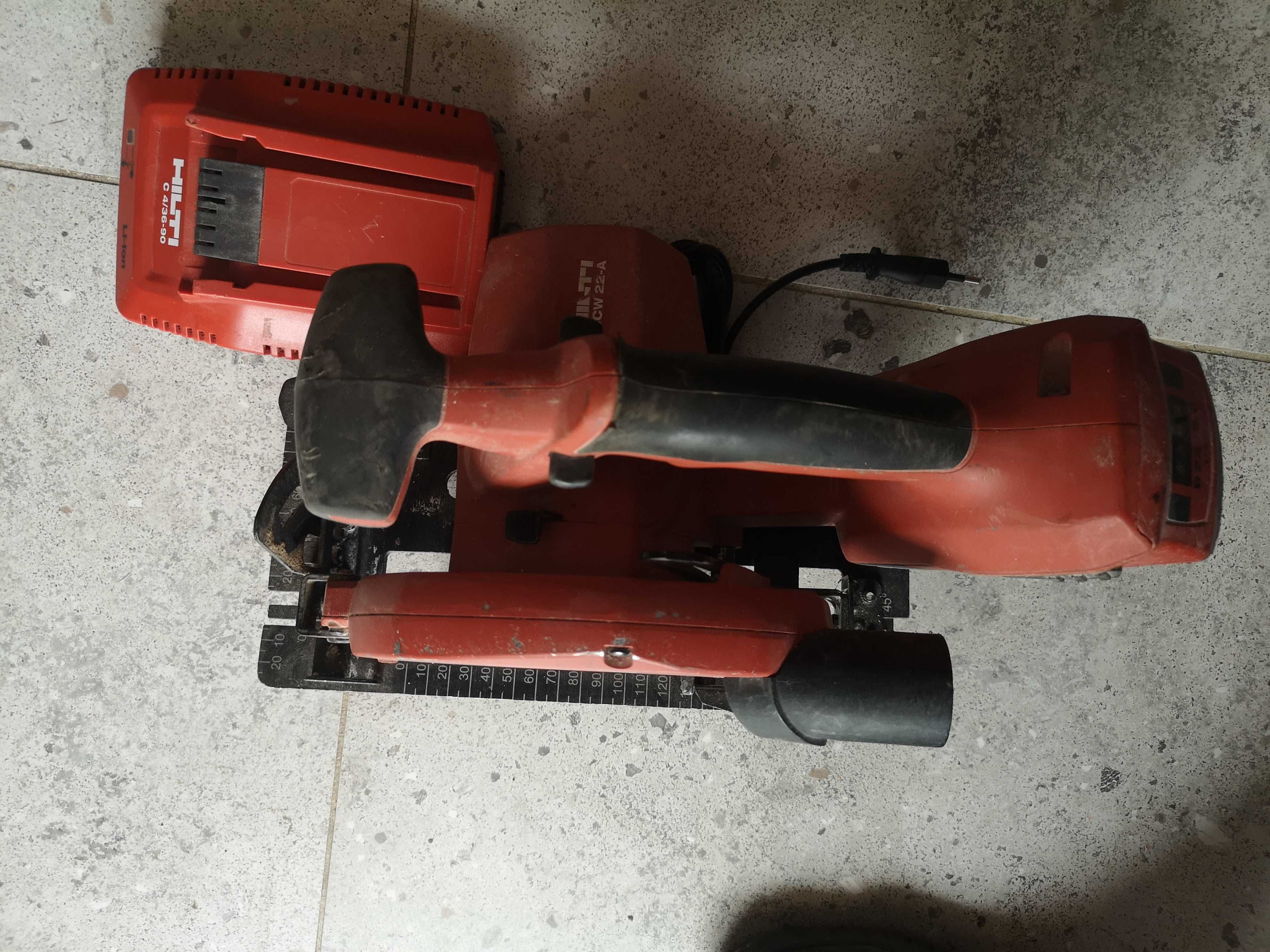 Piła tarczowa HILTI SCW-A22 AKU Ładowarka Pruszcz Gdański