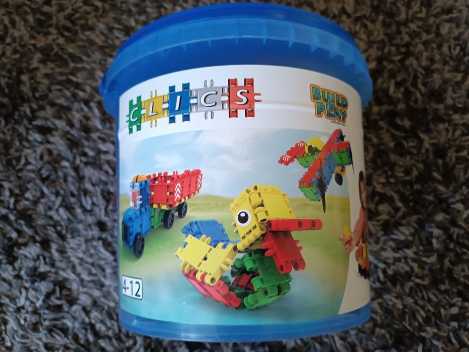 Klocki  CLICS konstrukcyjne 118 elementów