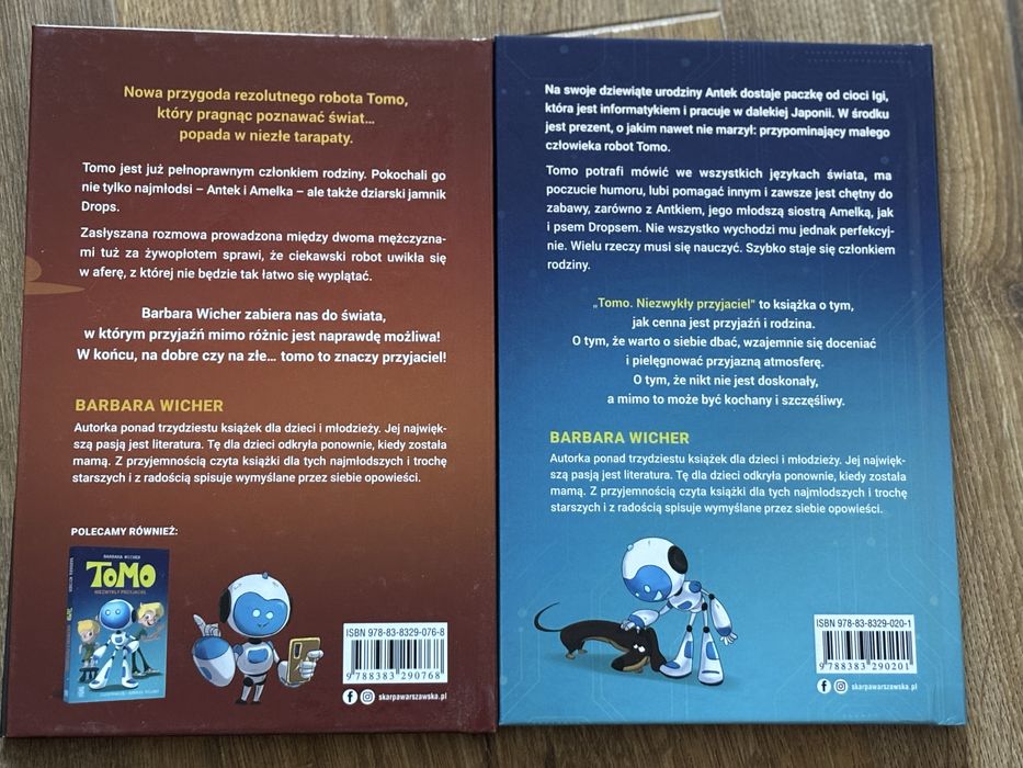 Barbara Wicher- TOMO w tarapatach i TOMO niewykly przyjaciel