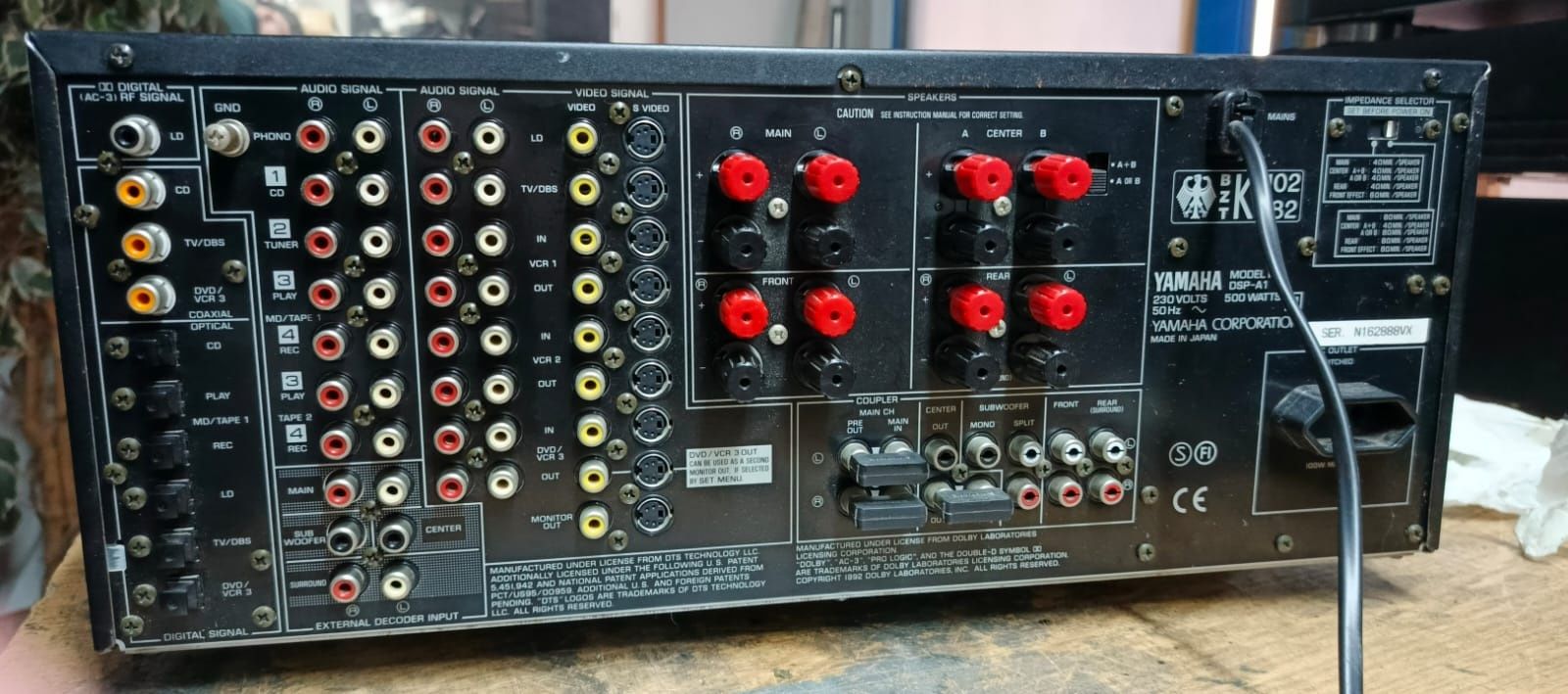 Wzmacniacz,Amplituner Yamaha DSP-A1