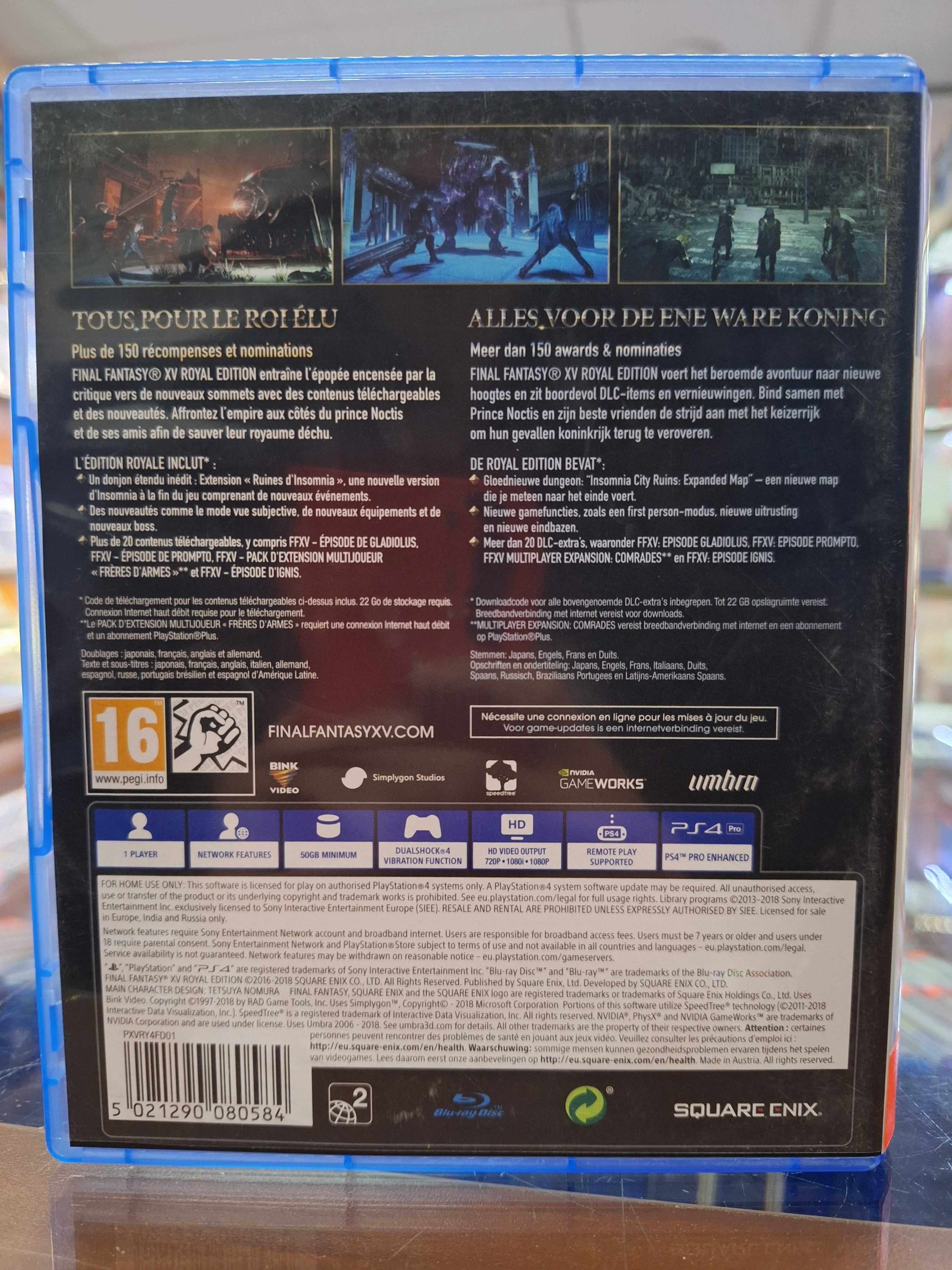 Final Fantasy XV Royal Edition PS4, BDB, CentrumGrania