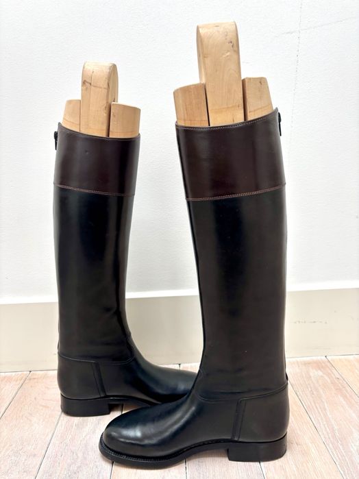 Jan Kielman buty do jazdy konnej/oficerki damskie, r. 38, jak nowe
