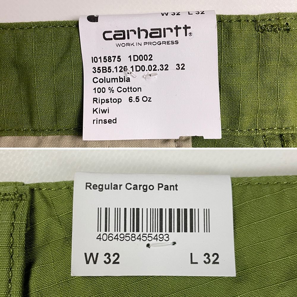 Штани Carhartt WIP Regular Cargo Pant (W32 L32) Оригінал Хакі I015875