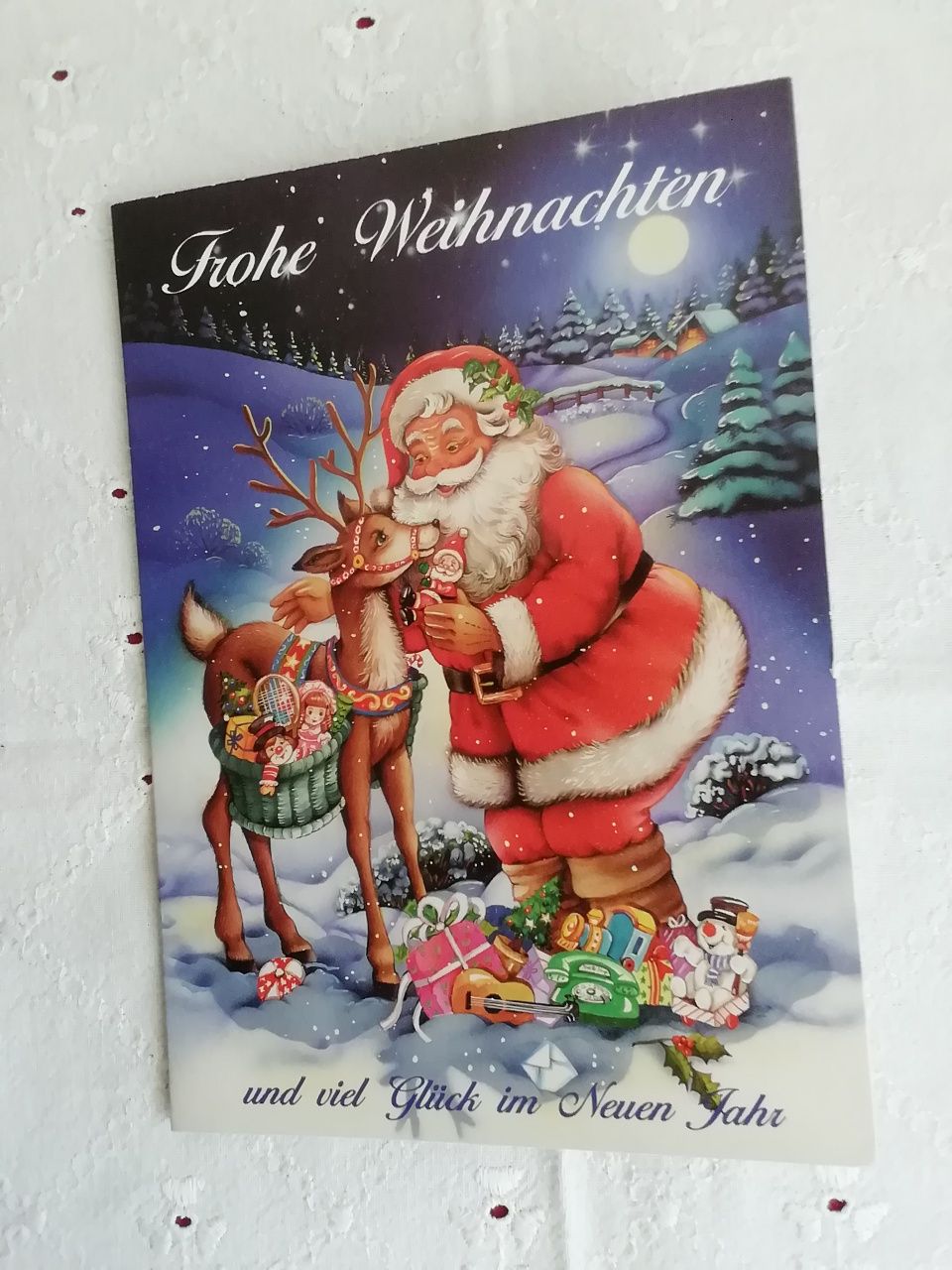 Postal de natal alemão