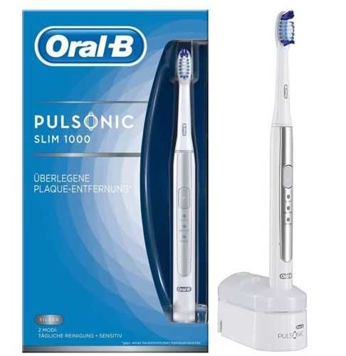 Продается  электирическая зубная щетка Oral-B Pulsonic Slim Pro Silver