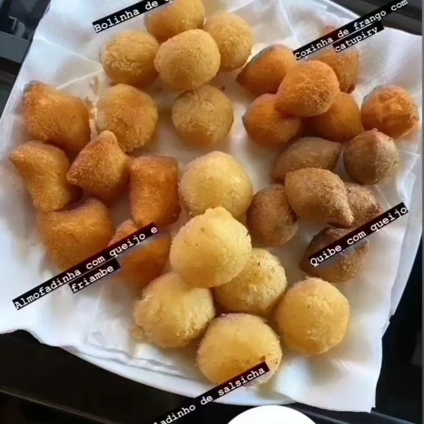 Salgadinhos Vários Sabores