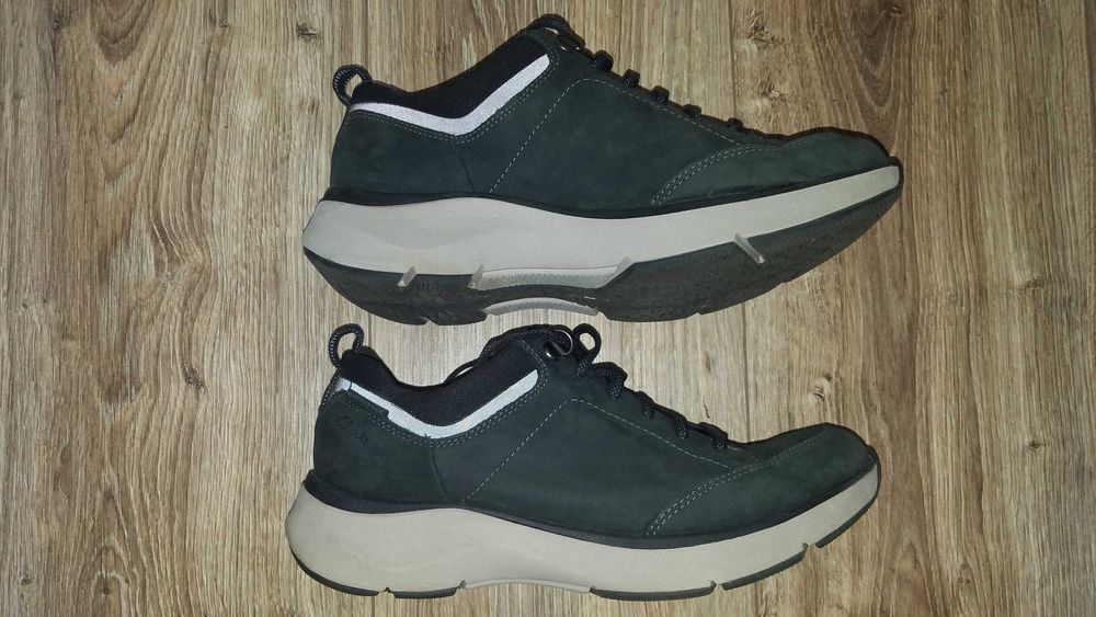 Buty CLARKS Wave 2.0 Lace 38/39 25cm Waterproof Skóra* wodoodporne BDB