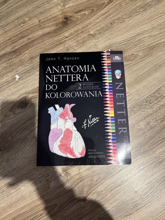 Atlas Nettera do kolorowania