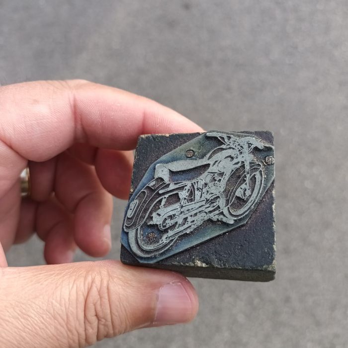 Motorizada antigo carimbo raro antigo