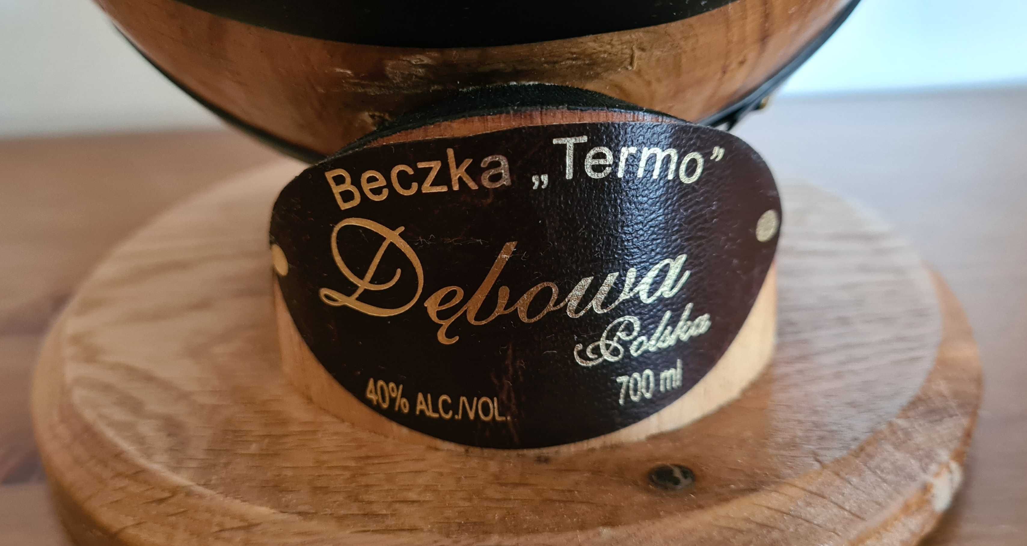 Beczka "termo" dębowa 0,7l