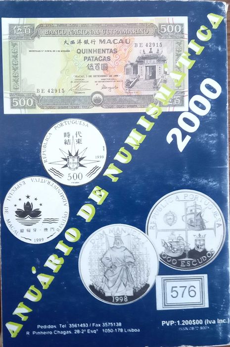 Anuário de Numismática - 2000 - - - - - Livro de Moedas