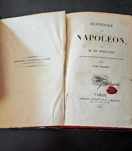 Sprzedam antyczne książki "Historia Napoleona"