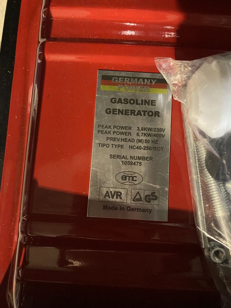 Agregat prądotwórczy, generator 6.7KW Forsthof FRF 576