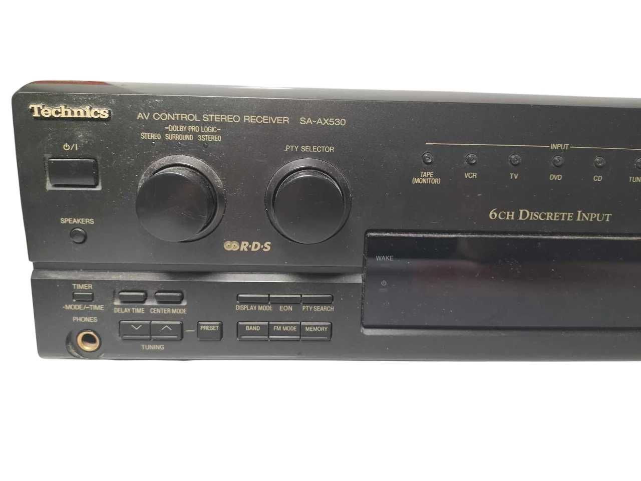 Amplituner TECHNICS SA-AX530 + Antena + Głośniki