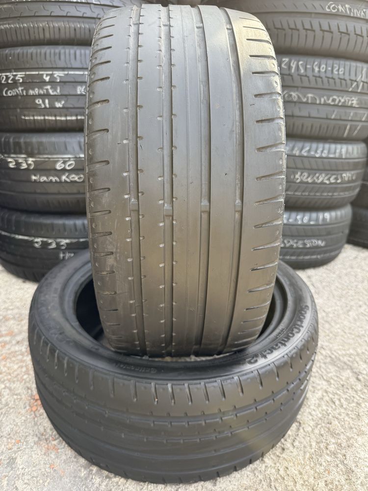 Pneus 215/40zr16 Continental SportContact 2 com 75% piso