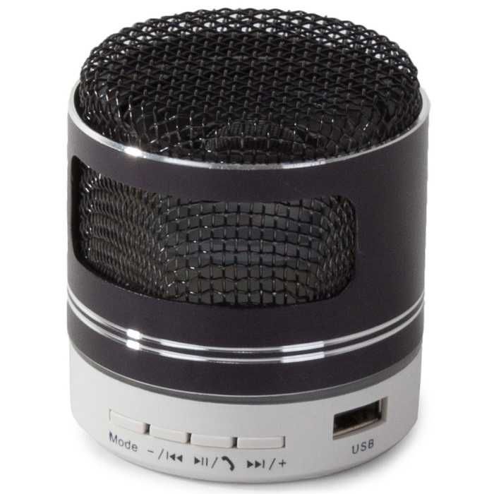 Mini coluna sem fio Bluetooth MP3 FM USB Rádio MicroSD USB