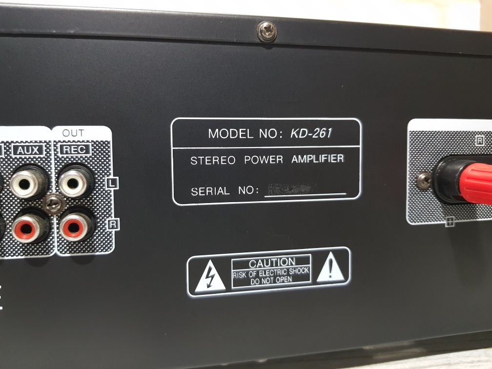 Стерео підсилювач/усилитель  Conrad KD-261 2х110Вт +1 б/у з Німеччини