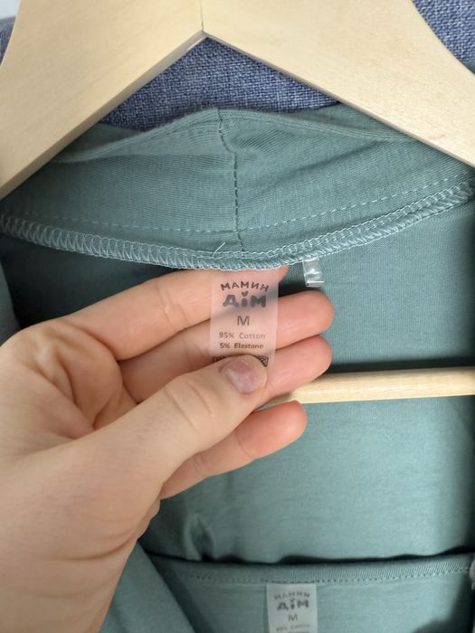 Сорочка і халат для годування Мамин Дім розмір М