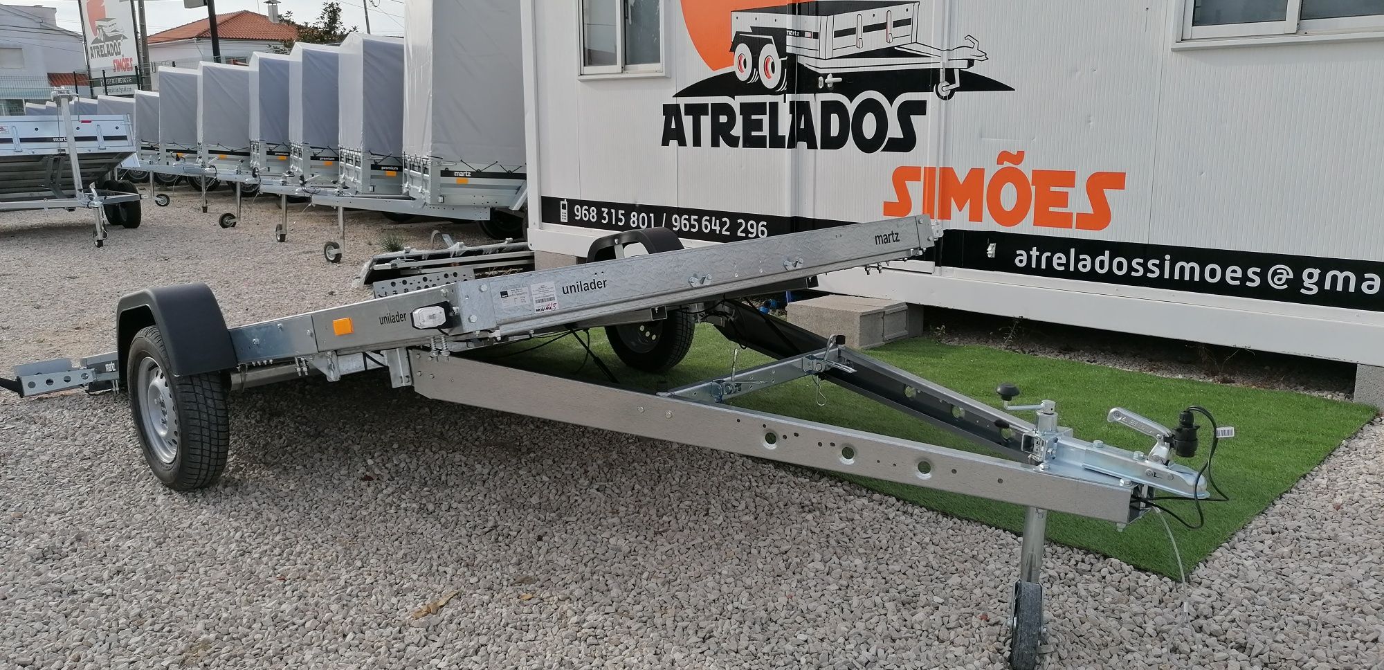 ATRELADO /REBOQUE MARTZ unilader 330 /Novo