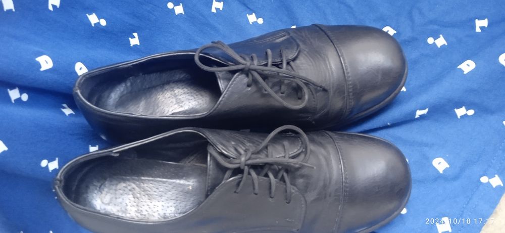 Туфли-полуботинки, кожа, стелька 25