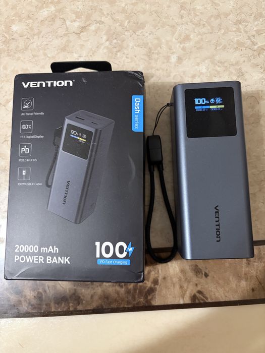 Power bank Vention 100w 20000mah