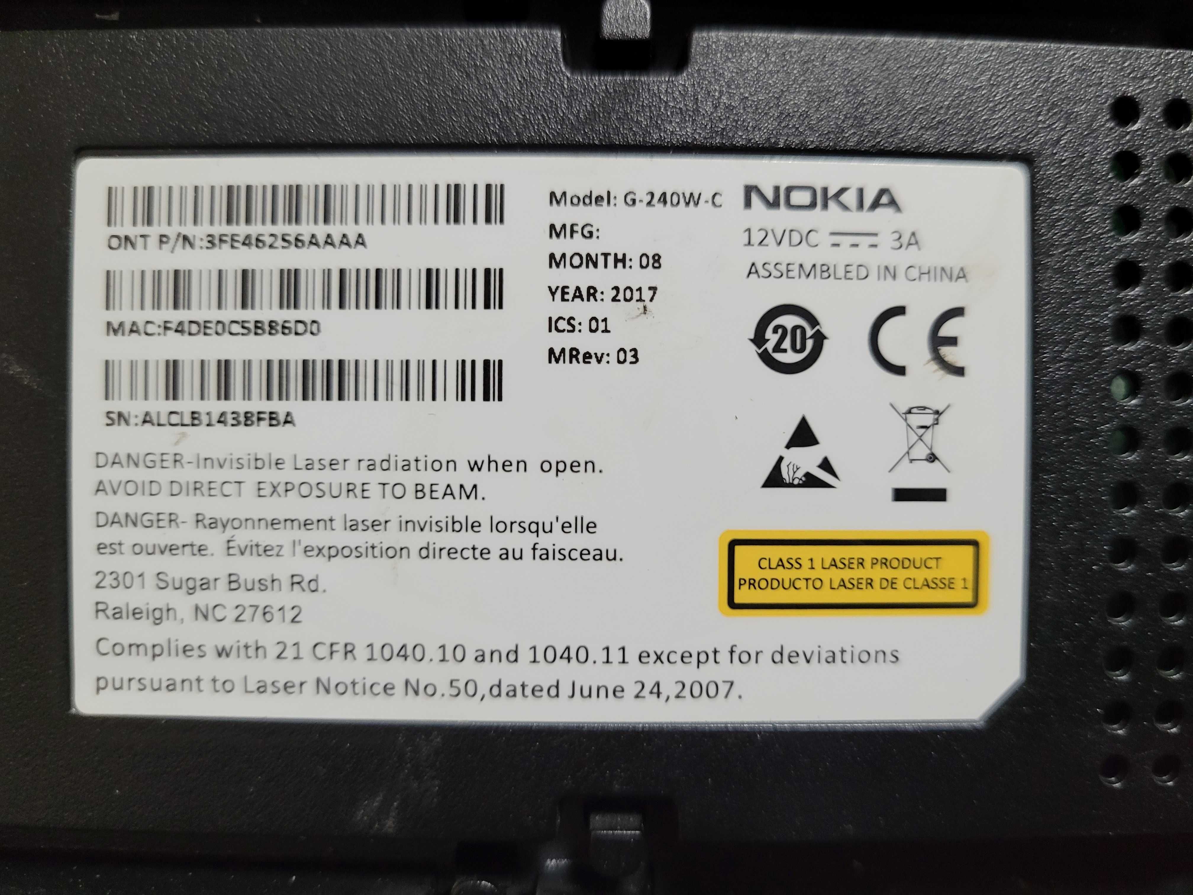 Router Nokia G-240W-C