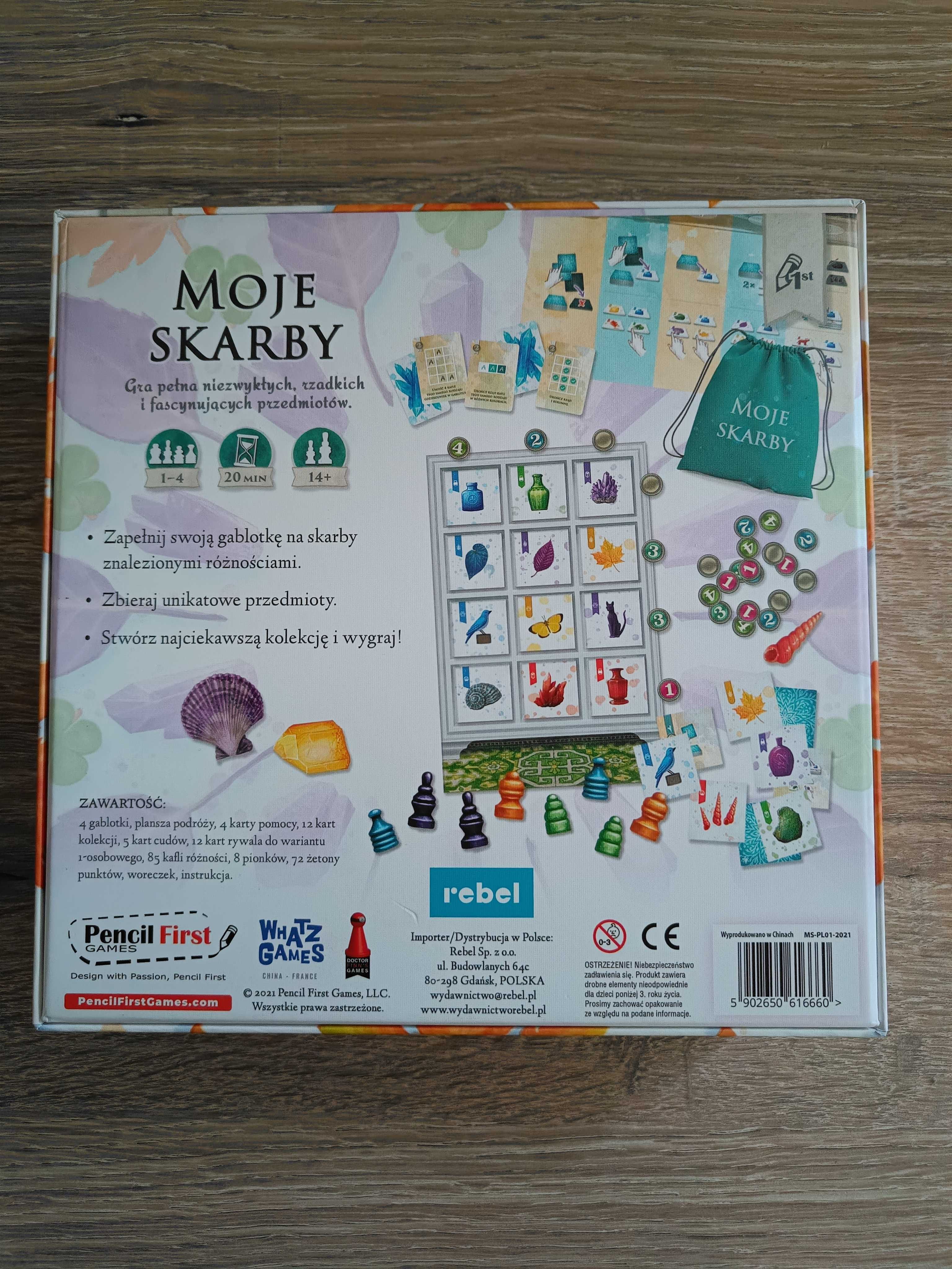 Moje Skarby - Gra Planszowa