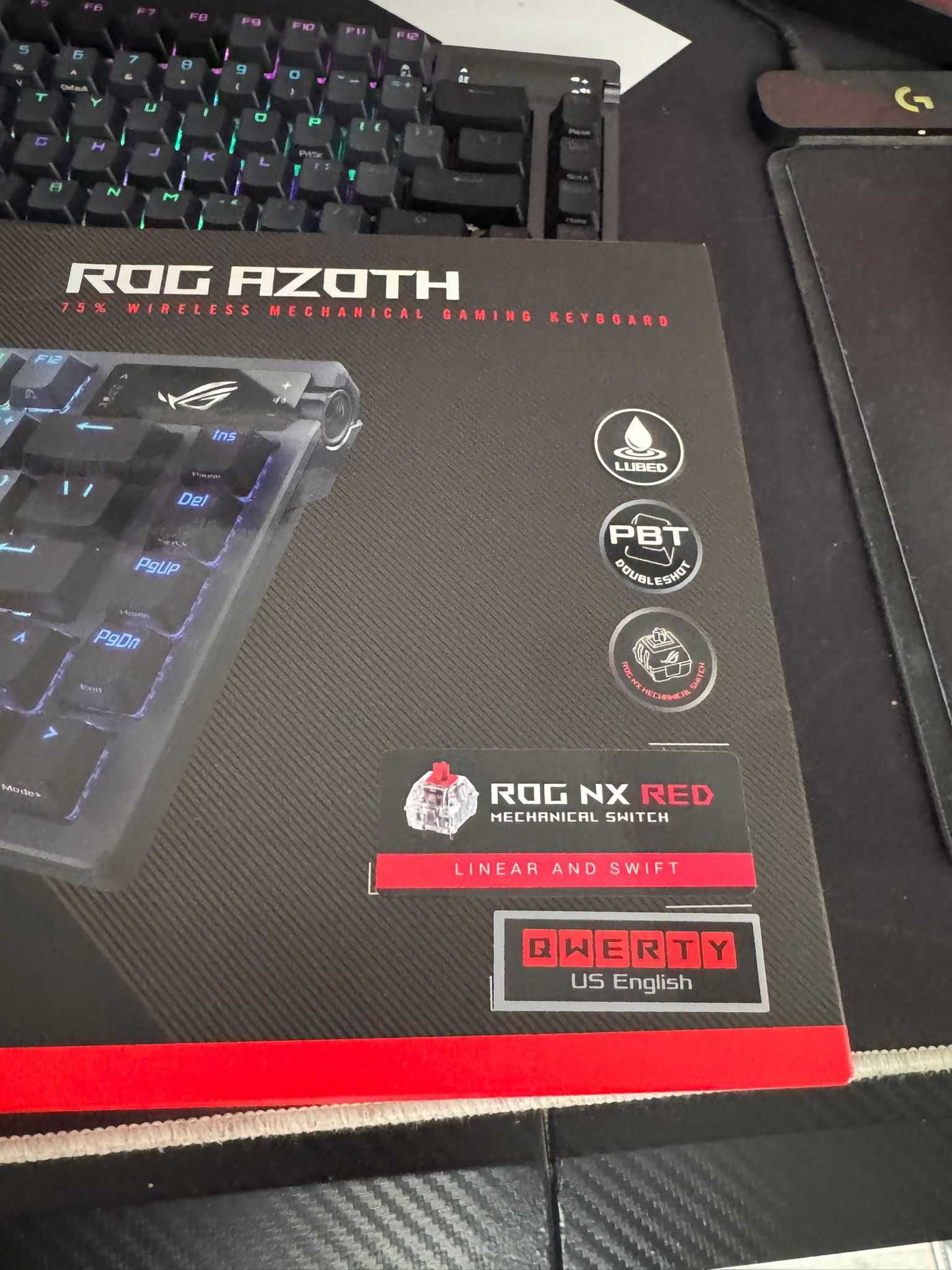 Klawiatura ASUS ROG Azoth Czarny
