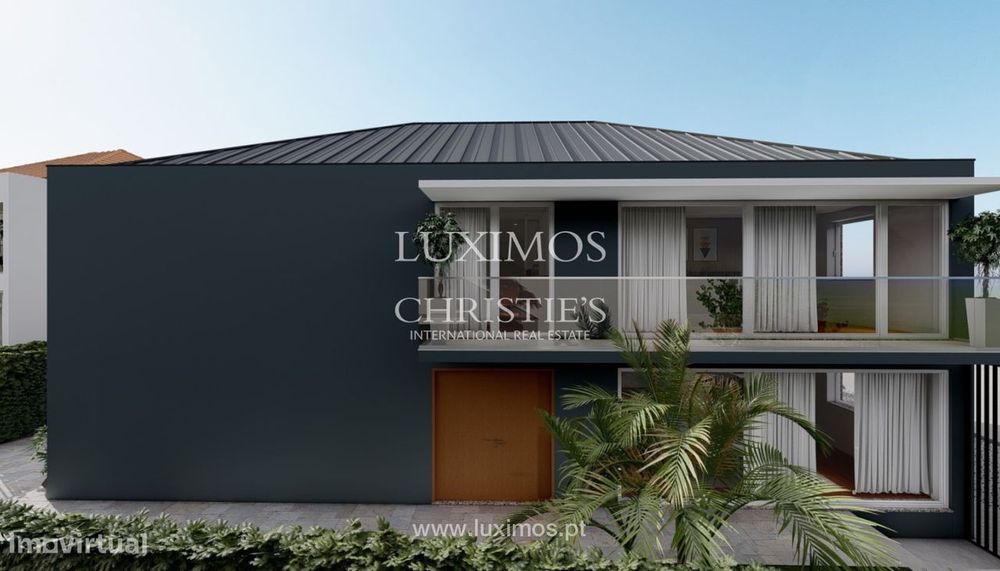 Moradia de luxo nova com jardim, para venda, em Leça da Palmeira