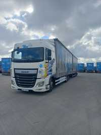 DAF XF  DAF XF / Tandem / Podwiesie wózka / EURO 6 / 120 m3