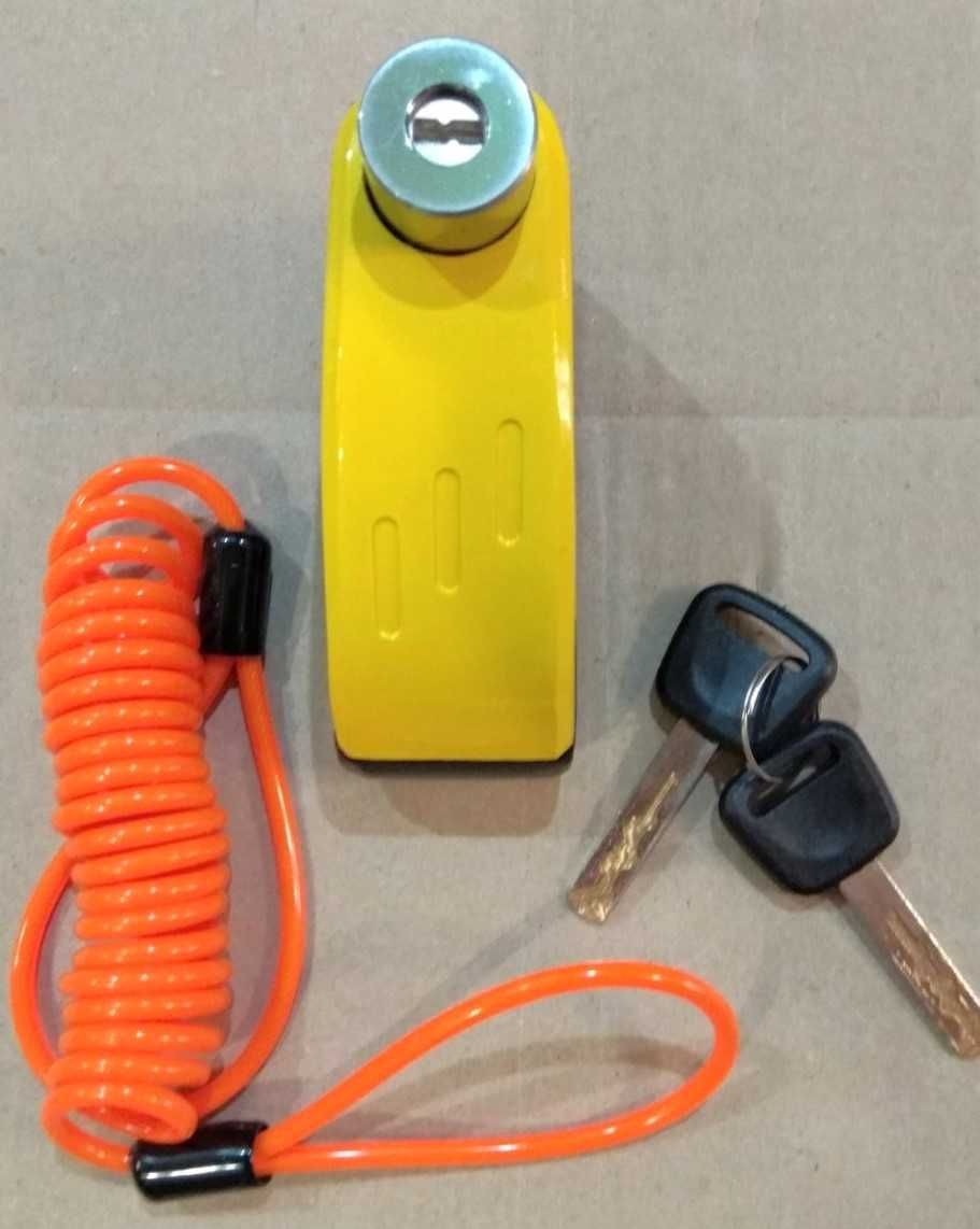 Замок с сигнализацией для велосипедов Alarm disc lock Reap, Новый