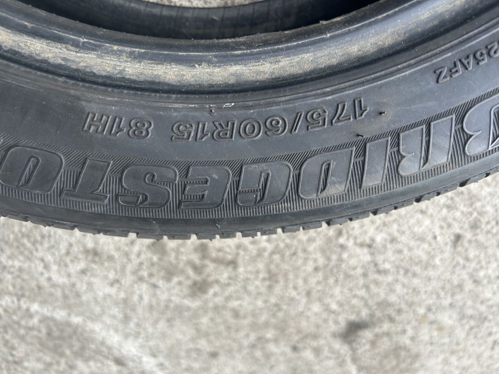 Opony letnie 175/60R15 x2 szt Bridgestone